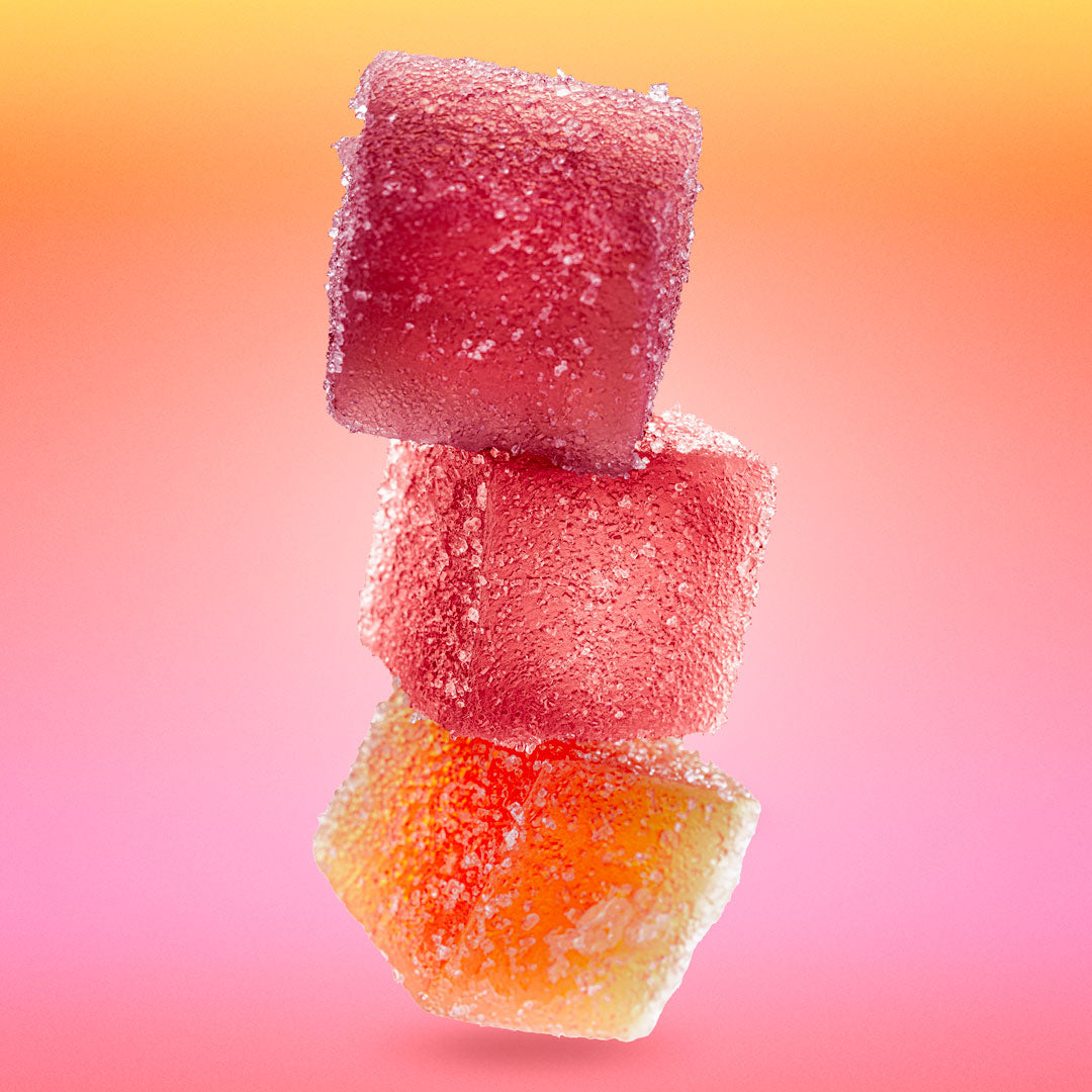 Yummy Gummy - 600MG - Fruit Punch D9 Gummies (Hybrid)