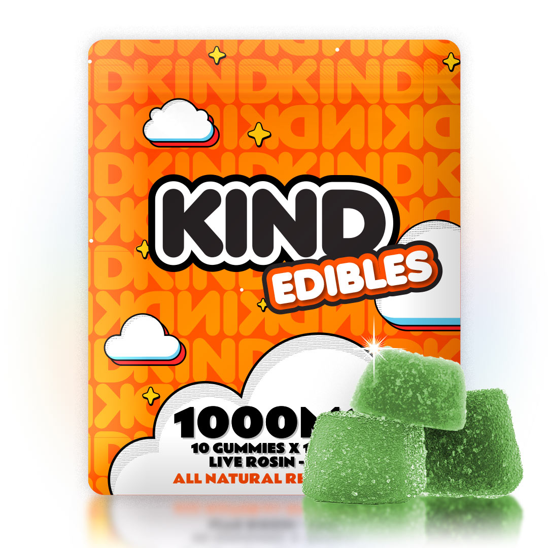 KIND Green Apple - 1000mg HHC Gummies (Hybrid)