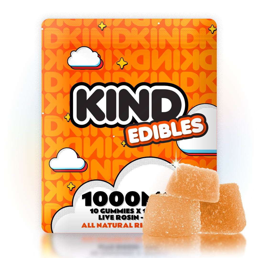 KIND Peach - 1000mg HHC Gummies (Indica)
