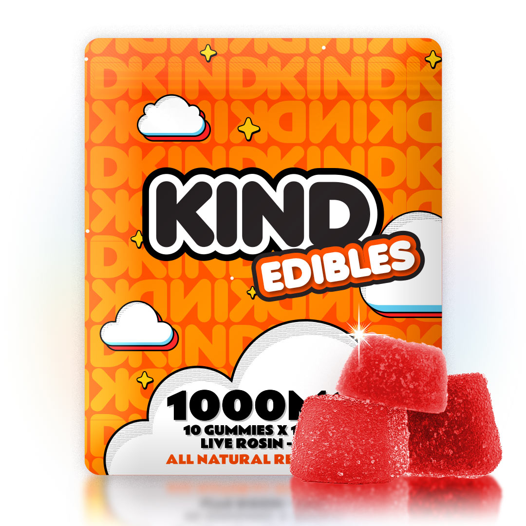 KIND Strawberry - 1000mg HHC Gummies (Sativa)