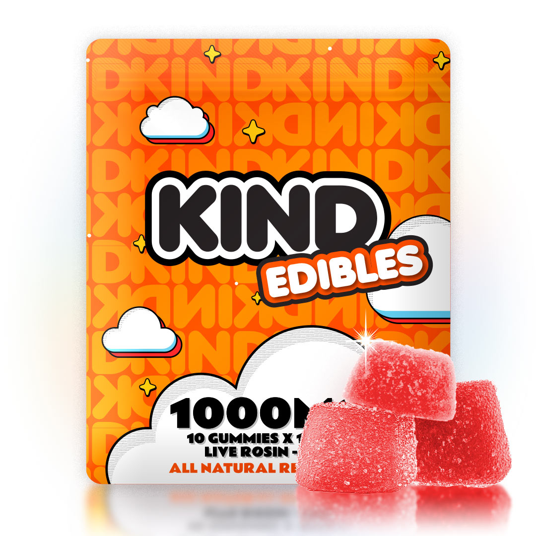 KIND Watermelon - 1000mg HHC Gummies (Indica)