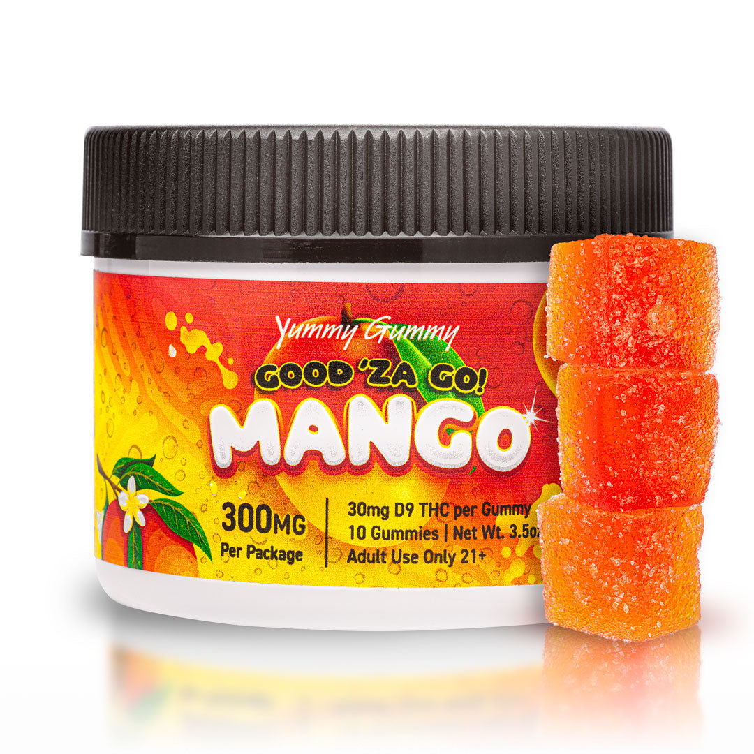 Yummy Gummy - 300MG - Mango D9 Gummies (Hybrid)
