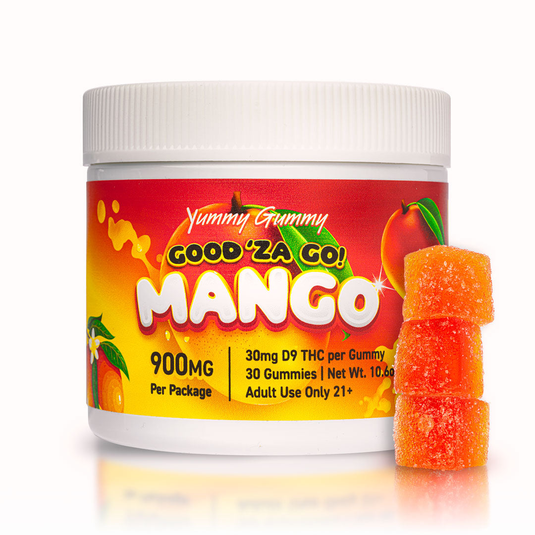 Yummy Gummy - 900MG - Mango D9 Gummies (Hybrid)